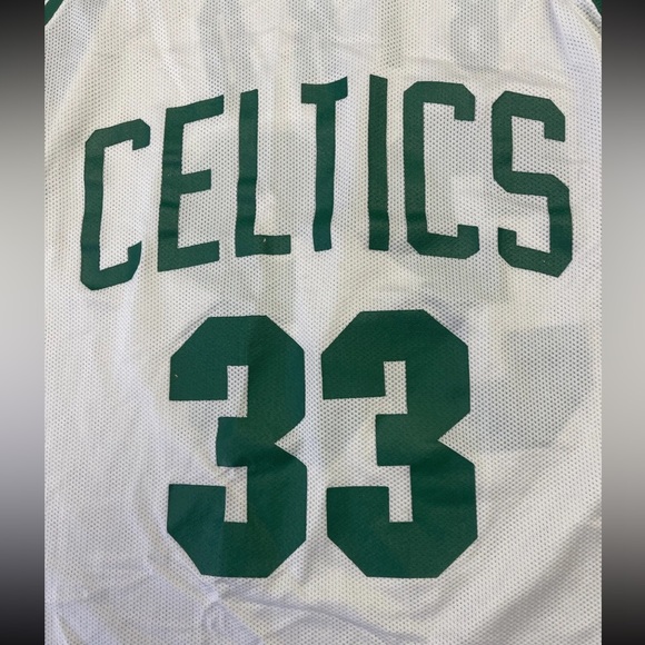Boston Celtics - Extremely Rare Vintage White Larry Bird Champion Jersey!! - Picture 6 of 8